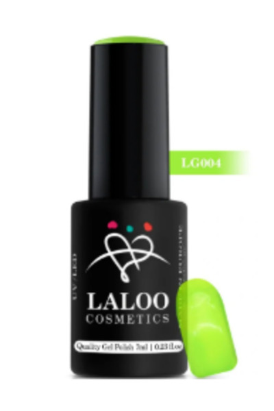 Laloo Cosmetics Oja semipermanenta Glass efect Green n4 Laloo 7ml