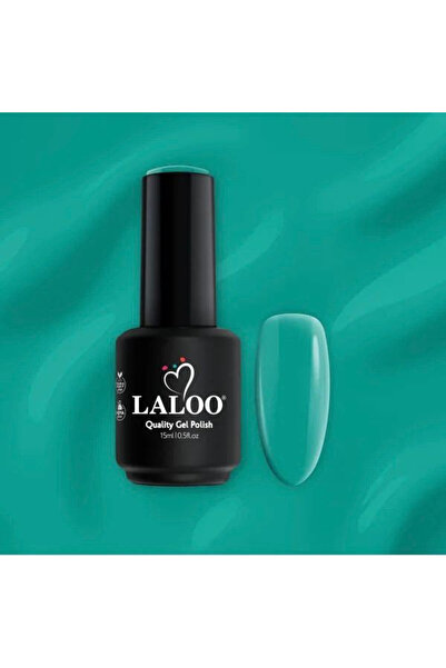 Laloo Cosmetics Semi-permanent nail polish No.613 Teal Tides 15ml