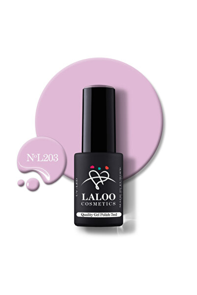 Laloo Cosmetics 203 Lilac Rose | Laloo gel polish 7ml