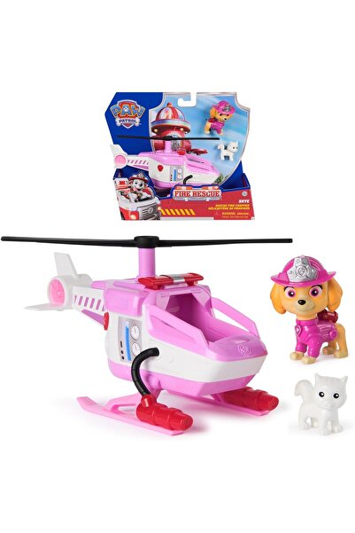 TOYFEST مجموعة طائرات هليكوبتر باو باترول للإنقاذ من الحرائق |   المروحة الدو...