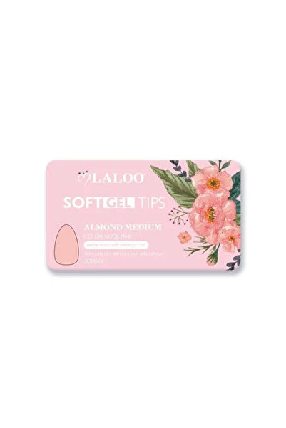 Laloo Cosmetics Tipsuri softgel migdala medie Nude pink 300 buc Laloo