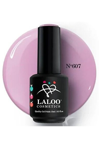 Laloo Cosmetics Oja semipermanenta Vibrant Pink 607 Laloo 15ml