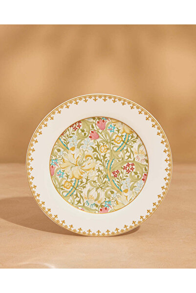 REDTAG Multicolour Floral Dessert Plate