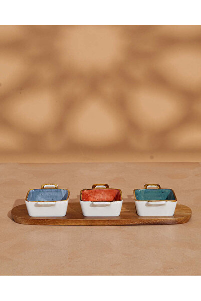REDTAG Assorted Dessert Tray 4-Piece Set