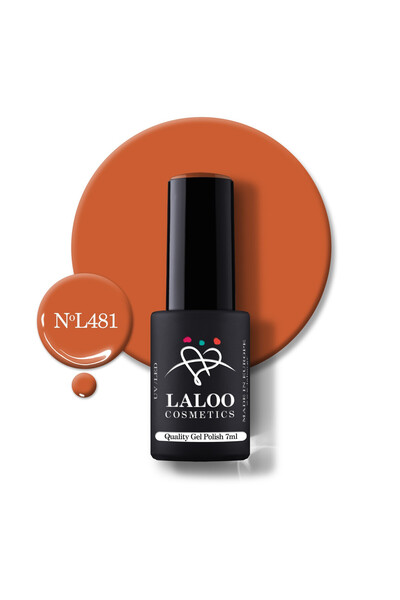 Laloo Cosmetics 481 Cantaloupe | Laloo gel polish 7ml