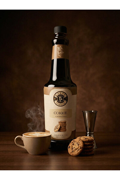 KURABİYE Kokteyl, Pasta Ve Kahve Şurubu Yüksek Aroma 750 Ml (COOKIE COCKTAIL SYRUP)