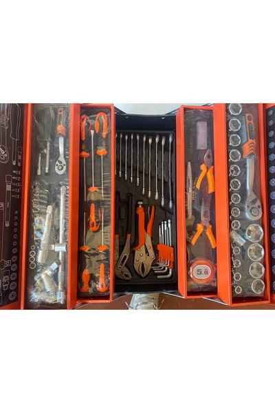 Tatran Manual Tools 85 parça sandıklı lokma takımı
