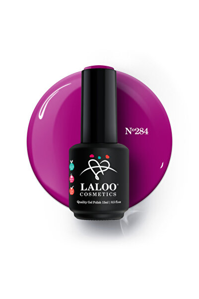 Laloo Cosmetics 284 Dark Magenta | Laloo gel polish 15ml