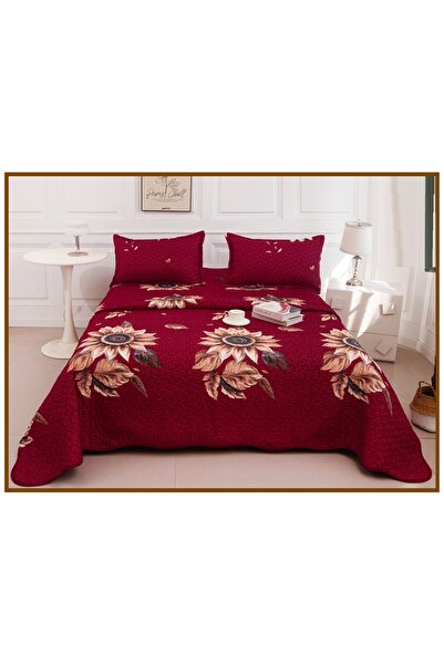 CHIRASO Reversible Quilted Bedspread Set, 2 Sides, 3 Pieces, 220x240 cm, 2 Pi...