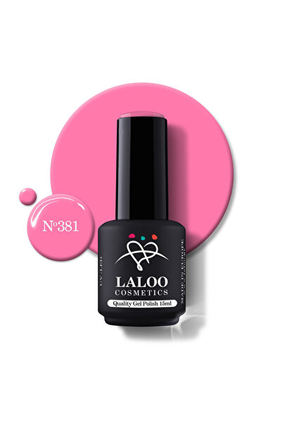 Laloo Cosmetics Νο.381 Barbie Bright Pink | Laloo gel polish 15ml