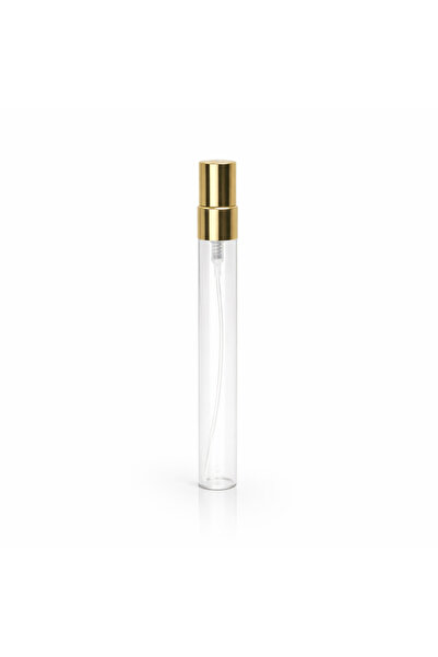 FERDEN FERDA 50 ADET BOŞ CAM PARFÜM ŞİŞE, 10 ML, VİDALI, ŞEFFAF, GOLD-SİLVER ...