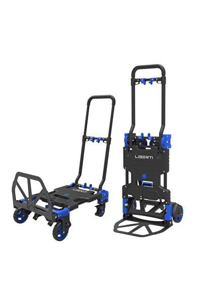 LIBERTI LADDER LIBERTI Heavy-Duty 2-in-1 Foldable Hand Truck Trolley.
