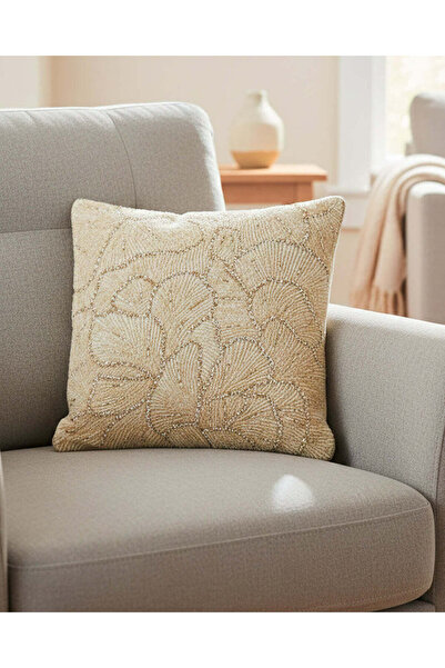 REDTAG وسادة مرصّع بالخرز الذهبي