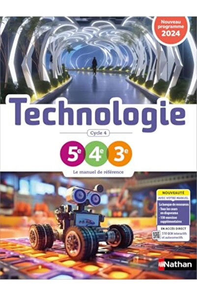 NATHAN Technologie Cycle 4 2024 Manuel Eleve