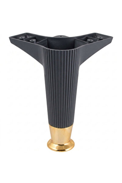 Bestekar Nefes Ayak 15 cm - Antrasit Renk - Koltuk, Kanepe, Dolap, Komodin, A...