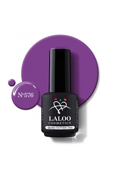Laloo Cosmetics 576 Galactic Amethyst | Semi-permanent nail polish 15ml
