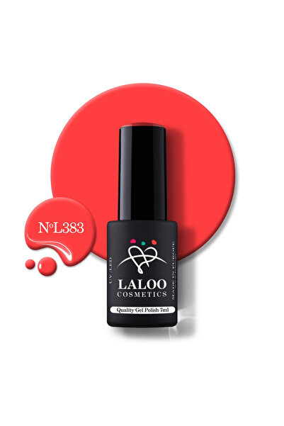 Laloo Cosmetics 383 Bright Coral | Laloo gel polish 7ml