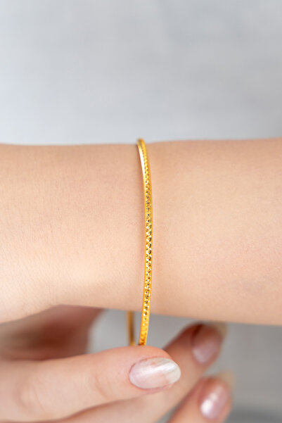 Black Sea Port 925 Ayar Gümüş Üzeri 22 Ayar Altın Kaplama Nokta Desenli Ajda ...