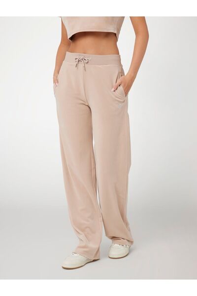 Guess بنطال مخمل مستقيم