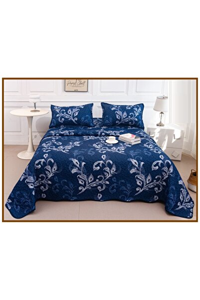 CHIRASO Reversible Quilted Bedspread Set, 2 Sides, 3 Pieces, 220x240 cm, 2 Pi...