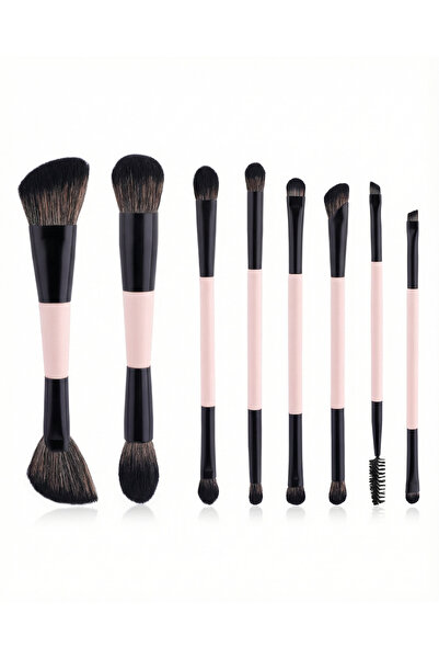 Rachel Roy Paris Professional 8-Piece Premium Makeup Brush Set - Vegan