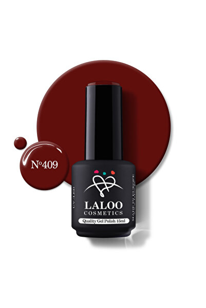 Laloo Cosmetics Но.409 Maroon | Laloo gel polish 15ml