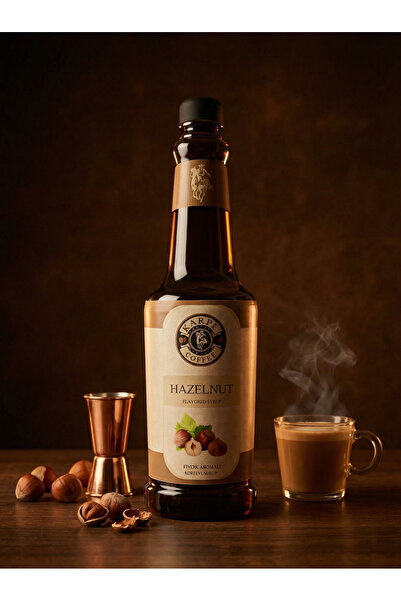 FINDIK Kokteyl, Pasta Ve Kahve Şurubu Yüksek Aroma 750 Ml (HAZELNUT COCKTAIL SYRUP)