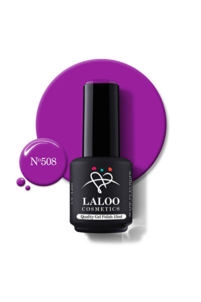 Laloo Cosmetics 508 Purple Neon | Laloo gel polish 15ml