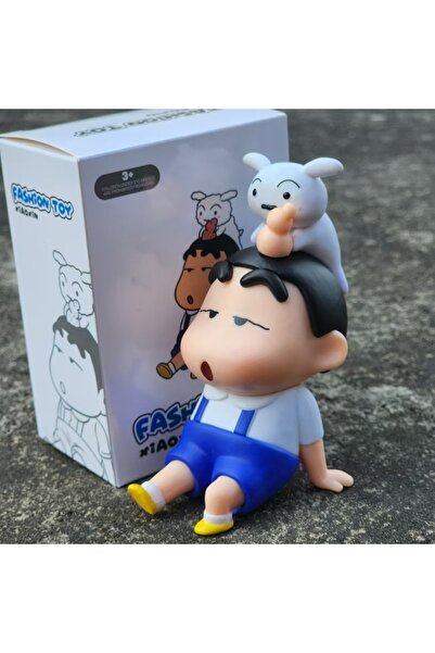 Choice3 Bandai with box 04 Crayon Shin-chan with Nohara Shiro Bee Drinking An...