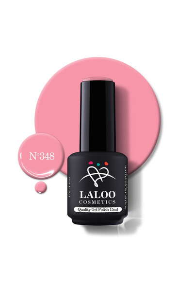 Laloo Cosmetics Νο.348 Intense Pink | Laloo gel polish 15ml