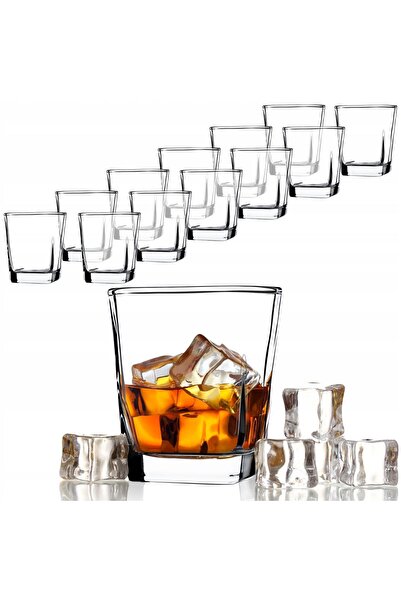 KADAX Whiskey Drink Glasses Set of 12 Glasses 250ml