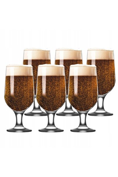 KADAX Beer Mug Glasses 385ml Glass Mugs Set of 6 Gift Set