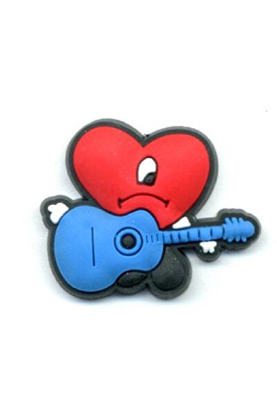 Jibbitz Crocs Jibbitz accessory, guitar heart
