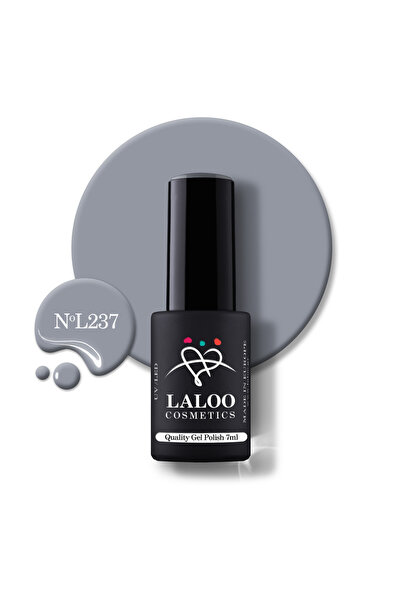 Laloo Cosmetics 237 Steel Gray | Laloo gel polish 7ml