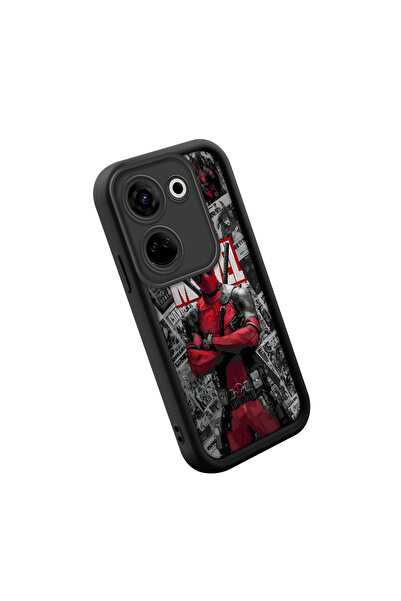 SLIMFELT Tecno Camon 20 Uyumlu Klasik Örümcek Adam Baskılı, Şık ve Uyumlu, Şo...