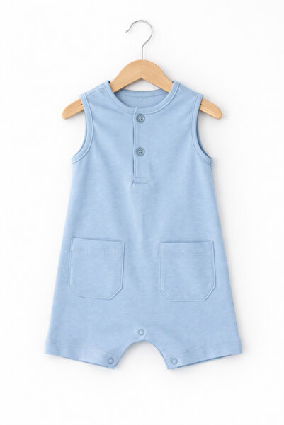For My Baby Summer Pocketed Baby Rompers