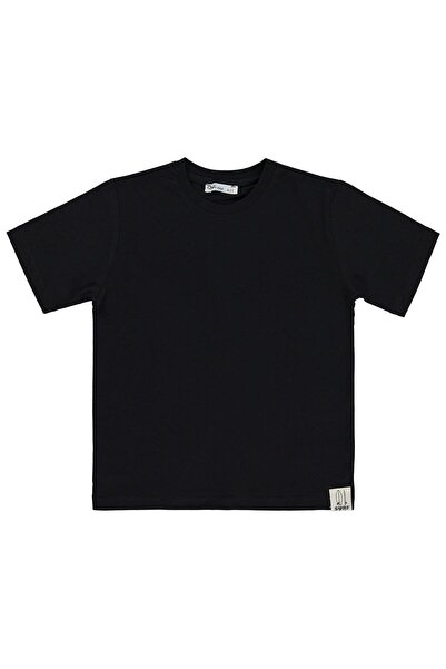 Civil Boys Μπλουζάκι Basic Surf Label για 6-9 ετών Km - Μαύρο 9-10 ετών