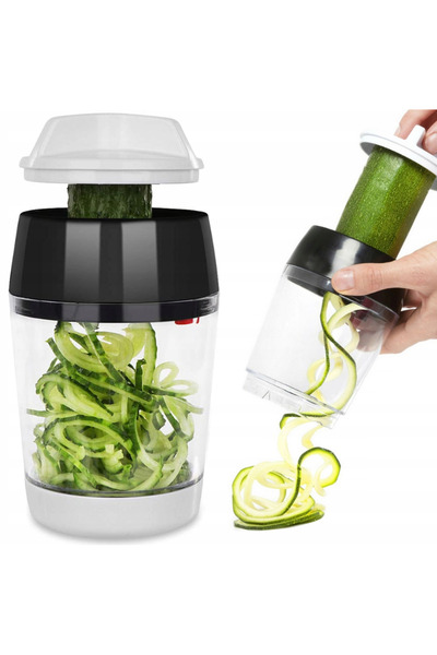 zola Vegetable and fruit slicer with collection container, adjustable thickne...