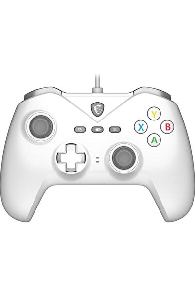 MSI GG FORCE GC200 Whıte Beyaz Oyun Kolu Kablolu Pc/Androıd 8+ Desteğı Çıft T...