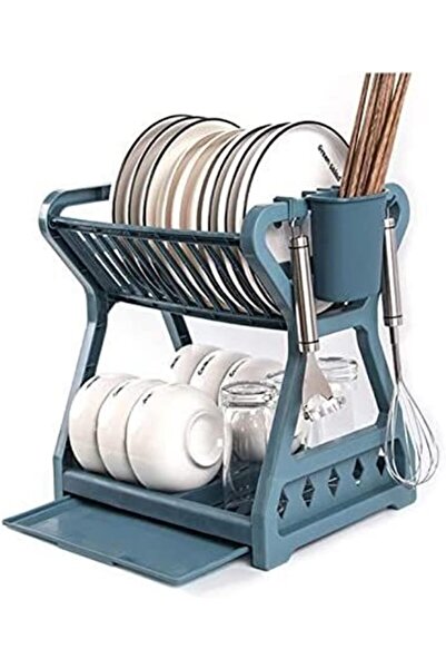 Arabest Stainless Steel Dish Drainer, Kitchen Bowl Draining Storage Rack with...