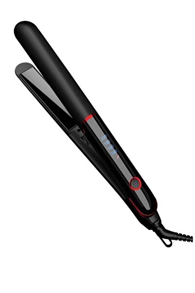 Arabest 1-Inch Ceramic Flat Iron, Anti-Static Travel Straightener with Digita...