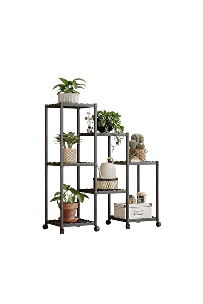 FOXMAG24 Multifunctional shelf, suitable for indoor and outdoor use, with whe...