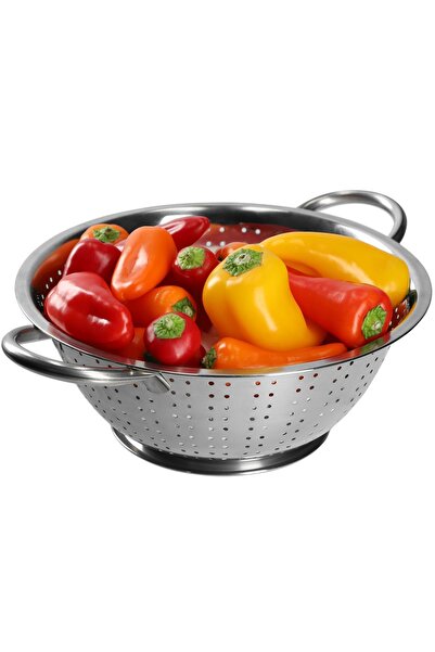 KADAX Strecurătoare metalică pentru paste, cu mânere, mare, 30 cm