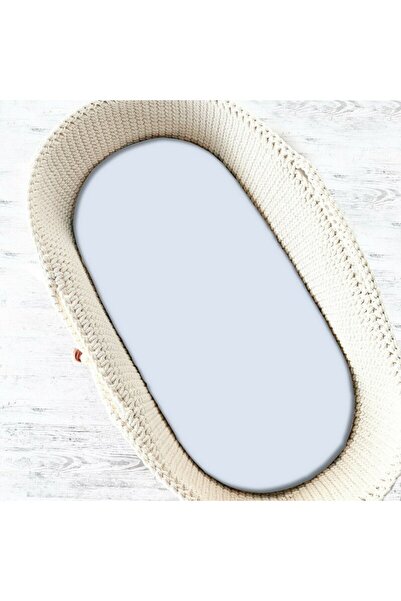 Qmini Stretchy sheet, Qmini, For pram, stroller and bassinet, 80x35 cm, Blue