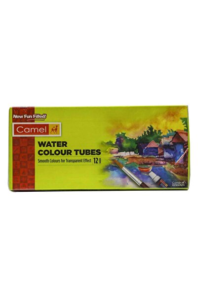 Camel Water Colour Tubes 12 Shades