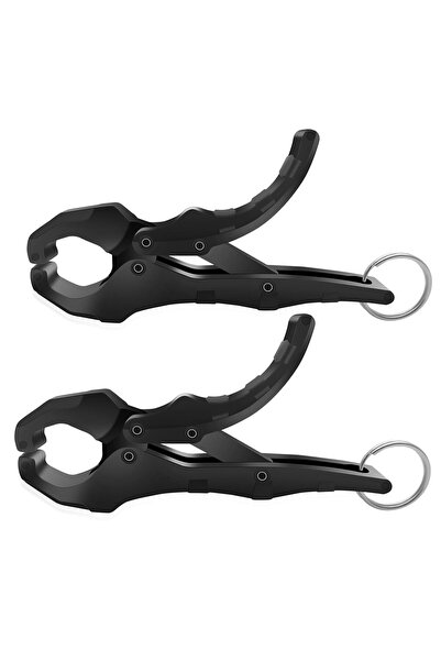 Arabest 2-Pack Fish Lip Gripper, 4.5 Inch Digital Scale Hook with Non-Punctur...