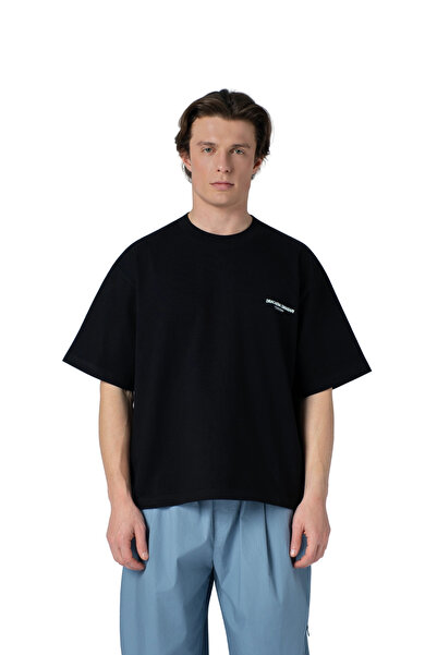 Dracaena cinnabari Men's Oversized T-Shirt with Back Print