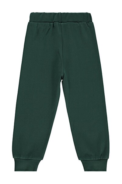 Civil Boys Great Printed 2-5 Years Old Sweatpants - Green 5-6 Years Old