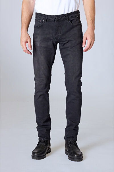 Twister Jeans Panama X 750 Black Black Likrali Dar Kesim Erkek Kot Pantolon A...