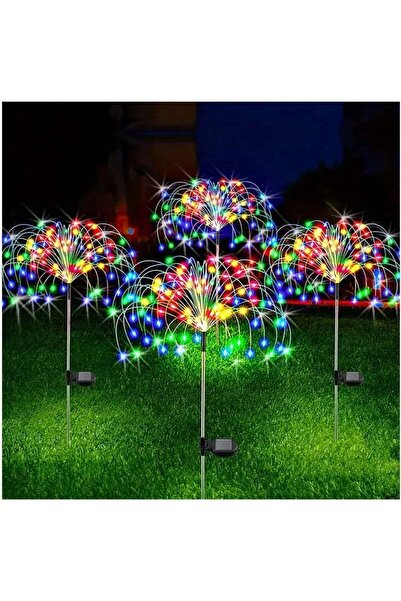 Arabest مصباح ألعاب نارية يعمل بالطاقة الشمسية، مقاوم للماء، مع 8 أوضاع إضاءة...